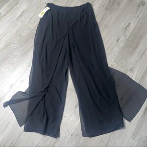 NWT La Nuit Vintage Pants Beaded 12 Hippie Hipster Bohemian Y2K Chic Eclectic